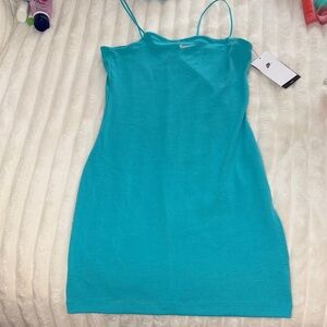 Nike Women's Turquoise Mini Dress
